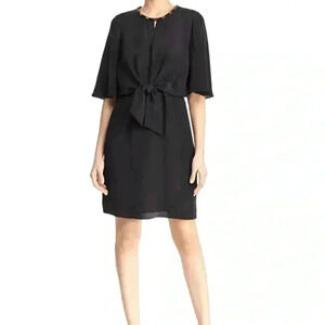 Kobi Halperin Tie-Front Silk Dress